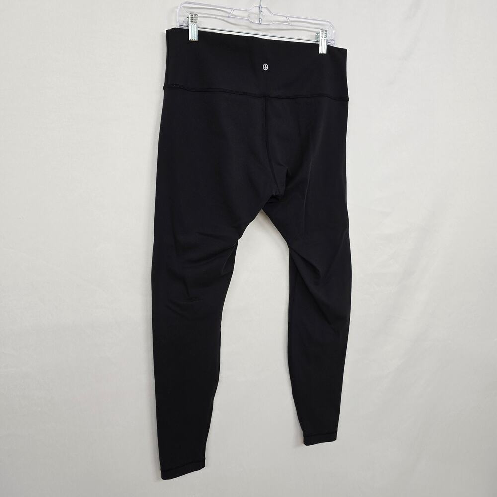 Lululemon Wunder Under High Rise Tight Full on Luon 28" Women's 14 Black - Picture 8 of 16